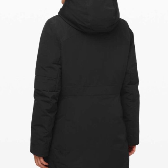 NWT Lululemon Winter Warrior 3-in-1 Parka Black sz 8 style W4BHSS - Picture 3 of 16